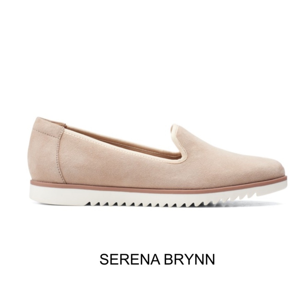 Clark tan loafer- Serena brynn - size 8